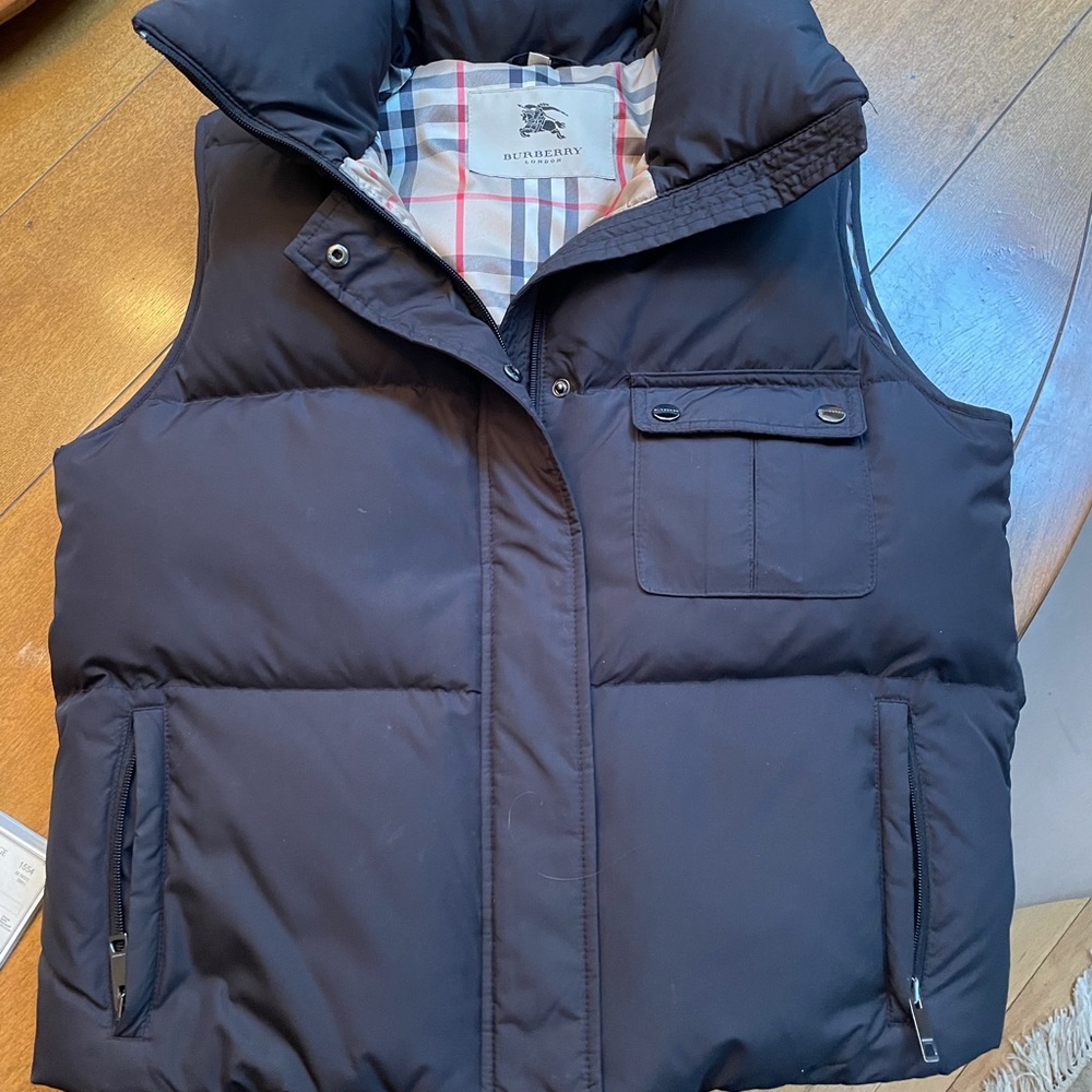 Burberry Women’s Vest - Dark Navy - Medium